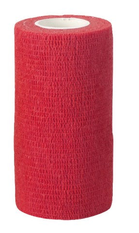 Kerbl Klauenbandage Vetlastic Profipack 25 Stk., rot, 10cm - 16573