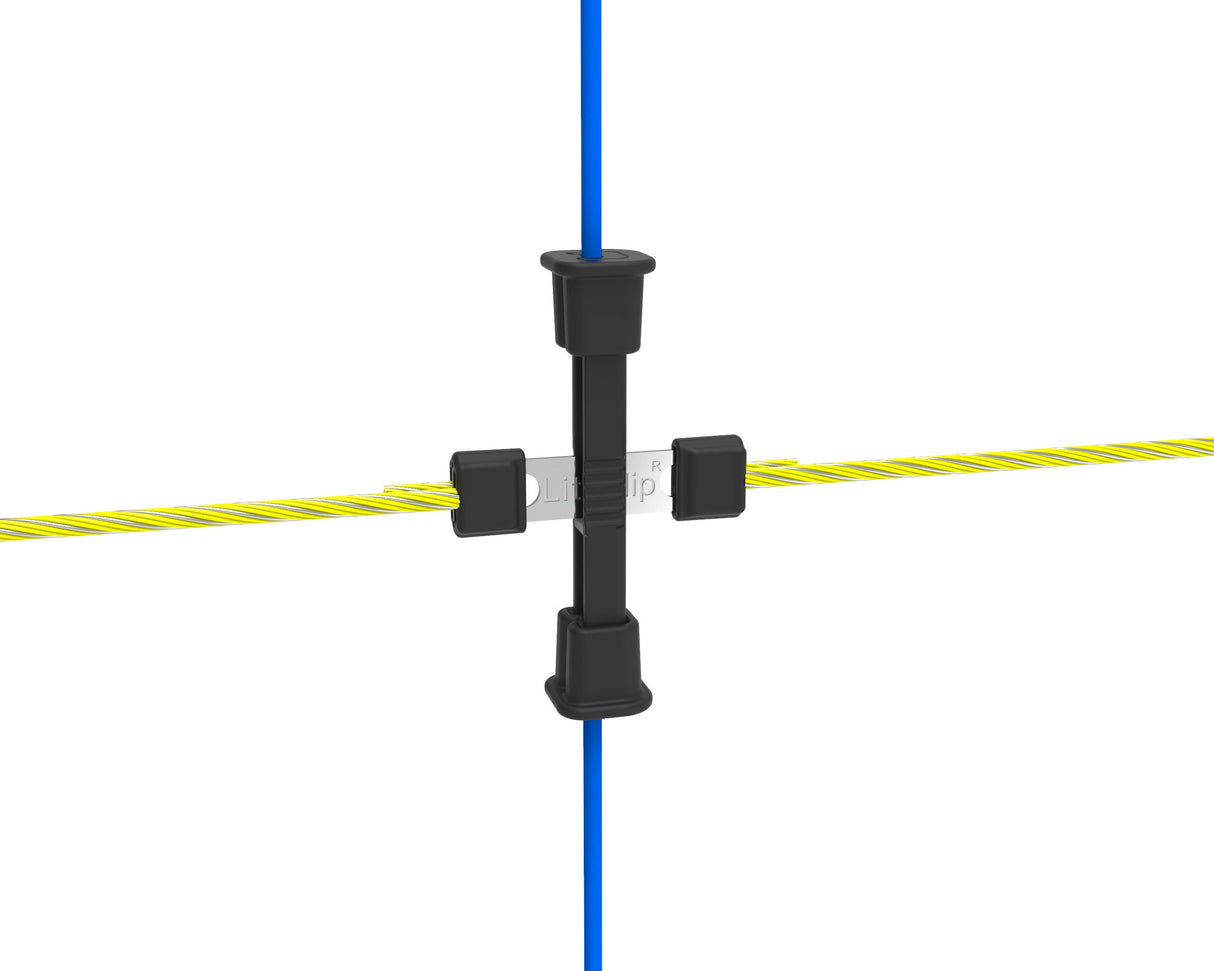 AKO Litzclip Reparaturset für Netz-Vertikalstreben, Niro 1 Blister 442020/081