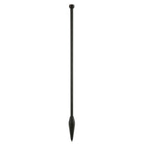 Kerbl Pflockeisen/Erdlocher, schwarz Länge 130cm 441425