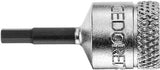 Socket wrench insert 1/4-4mm