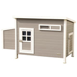 Kerbl ECO-Kunststoffstall Barney für Hühner, 137 x 73 x 83 cm 1 Stück 81731