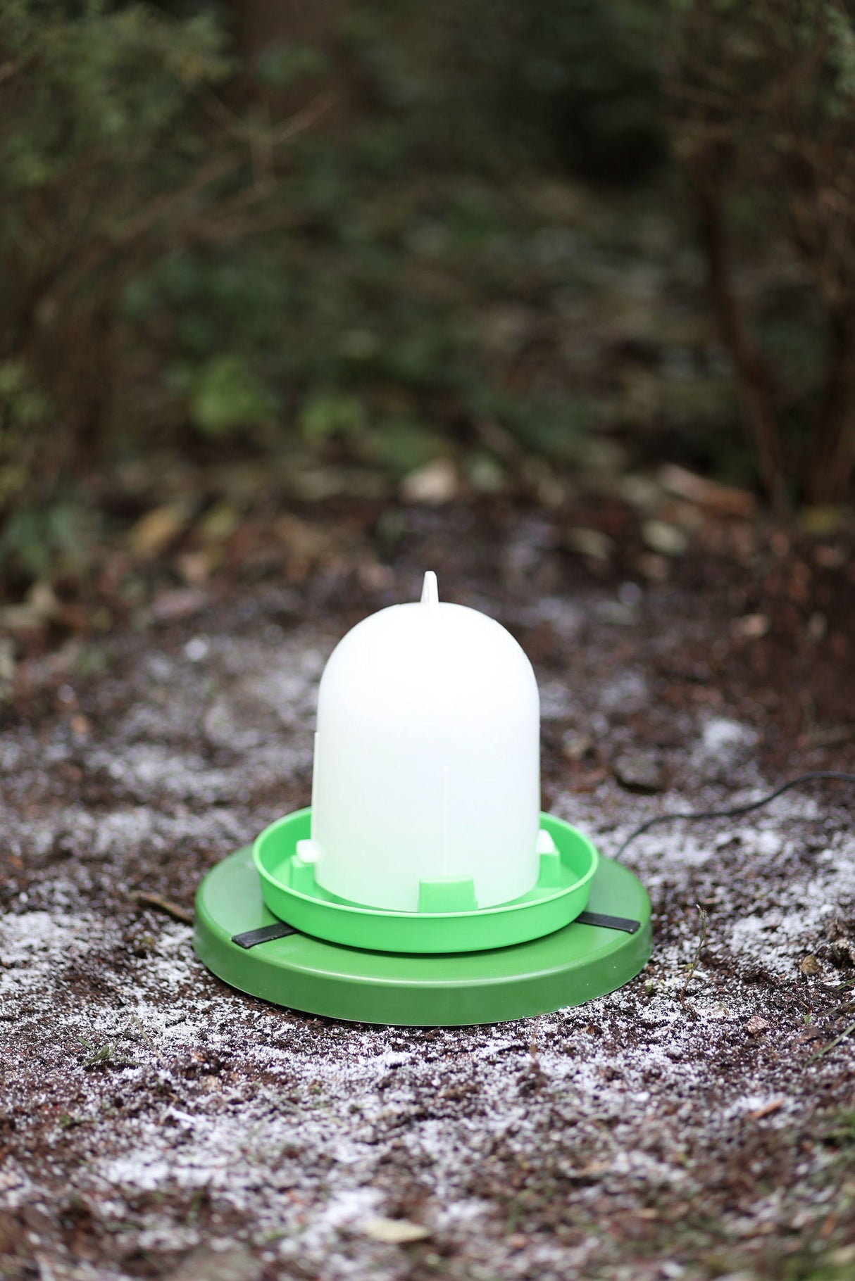 Kerbl Heizplatte für Geflügeltränken Ø250mm; 24V; 15W; mit Netzteil 70236