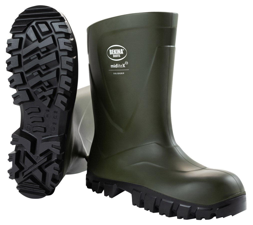 Kerbl Bekina MidliteX Solidgrip Gr. 42 Sicherheitsstiefel S5 347727