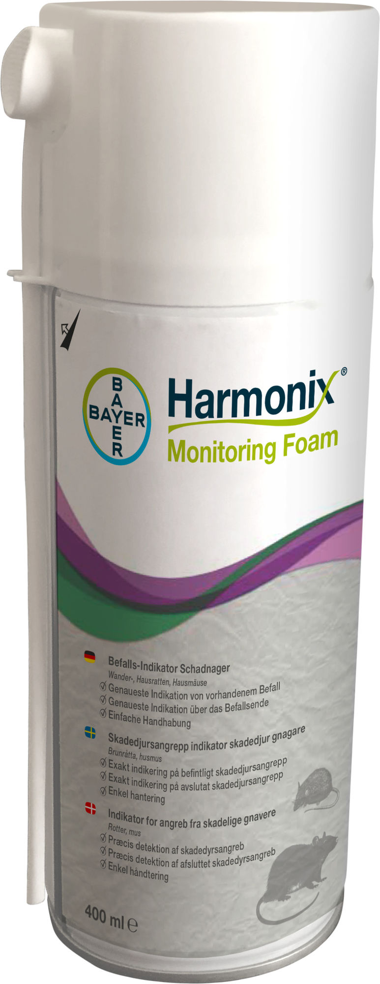 Bayer Harmonix Monitoring Schaum, 400 ml 299461