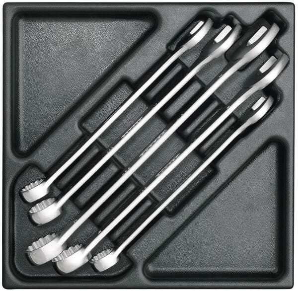Jeu de clés mixtes pour modules 5 pièces.