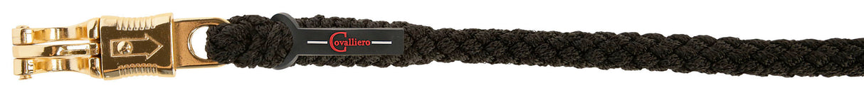 Kerbl Führstrick TopLine, black Panikhaken 3224626