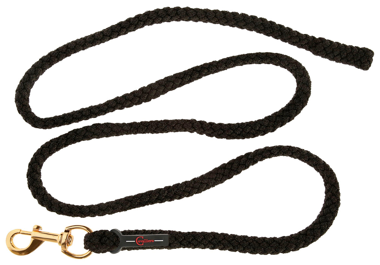 Kerbl Führstrick TopLine, black Karabinerhaken 3224625