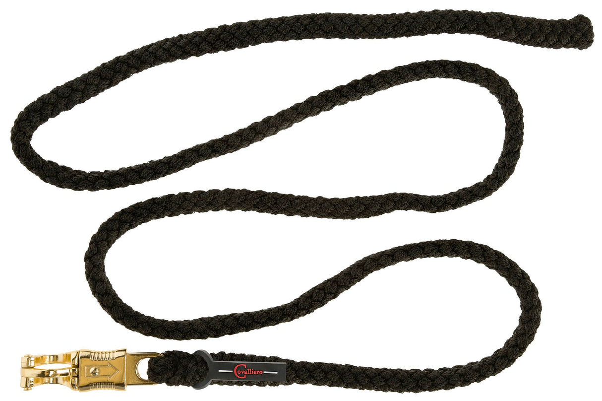 Kerbl Führstrick TopLine, black Panikhaken 3224626