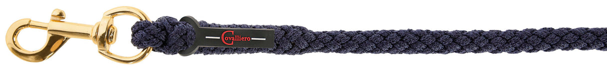 Kerbl Führstrick TopLine, navy Karabinerhaken 3224623