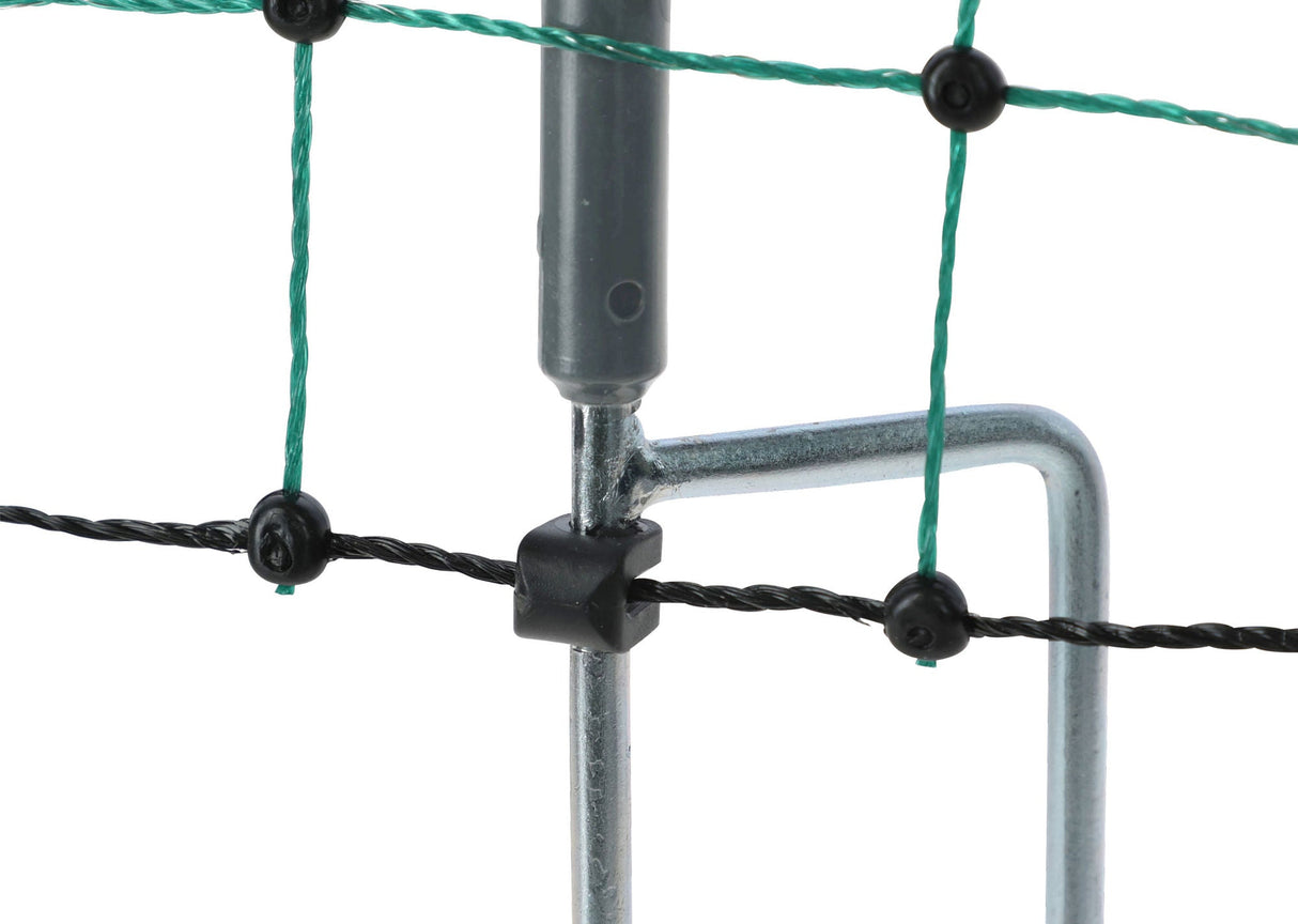 Kerbl Ersatzpfahl grau PA 106cm - Doppelspitze - 292401