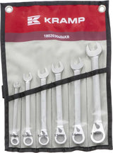 KRAMP Maulschlüssel Set mit Ringratschesatz 6-teilig 1802030406KR