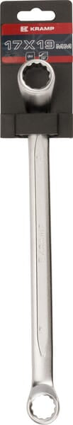 Clé polygonale double 17,0 mm 19,0 mm, Kramp