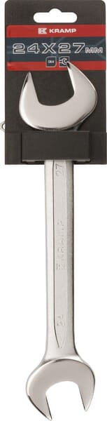 Clé à fourche double 24,0 mm 27,0 mm, Kramp