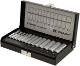 KRAMP Steckschlüsselsatz 1/4" 6-Kant, 13-teilig 1804922013KR