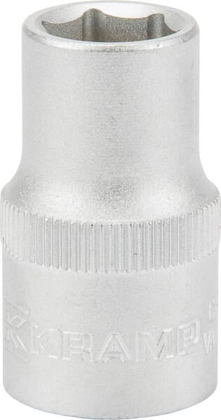 Socket wrench insert 1/2" 6-point 12 mm