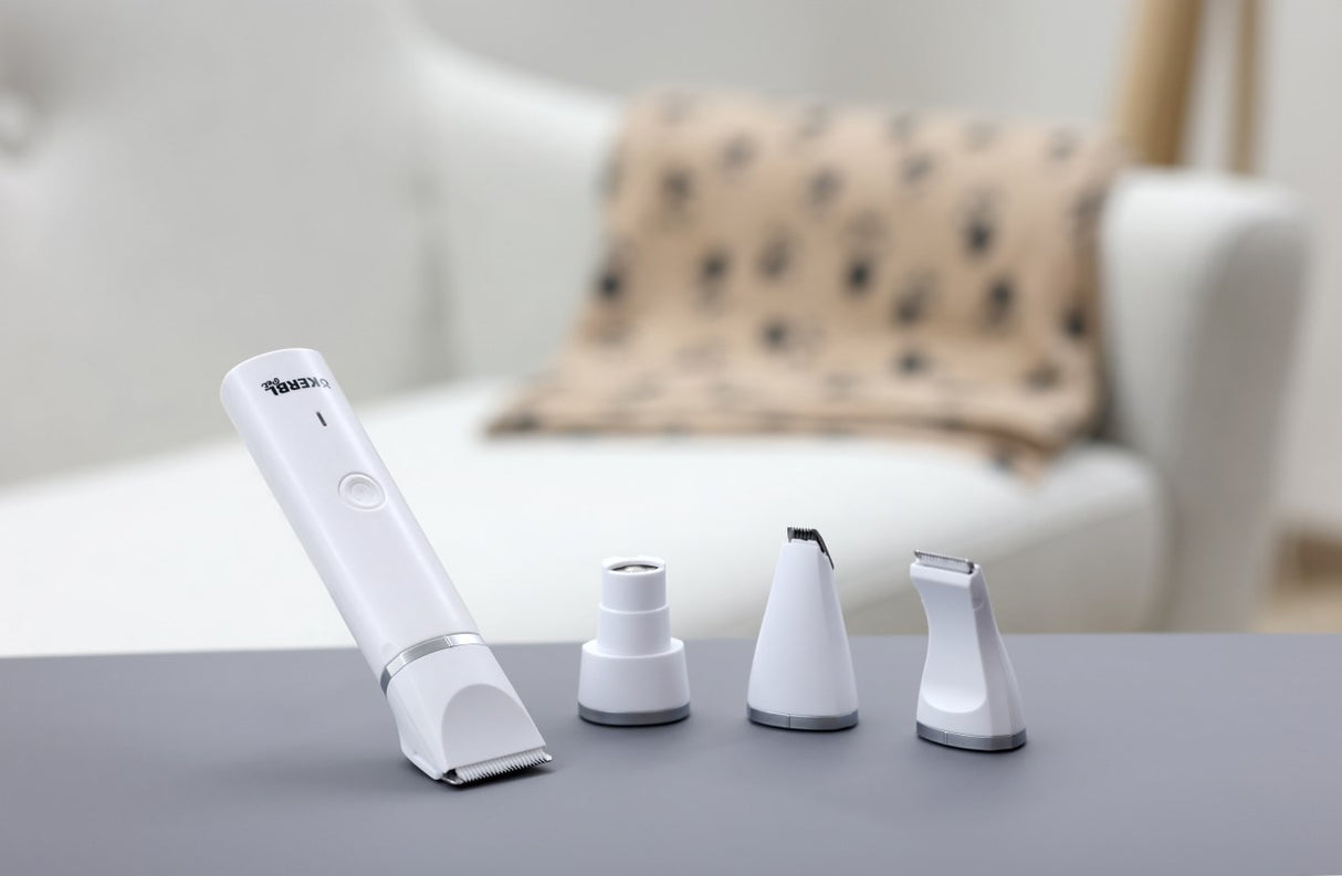 Kerbl Akku-Multitrimmer 4-in-1 für Hunde, Katzen und Kleintiere - 80078