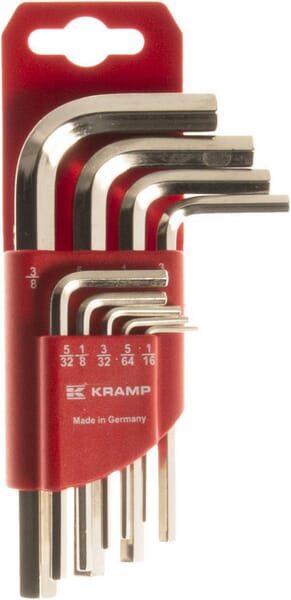 KRAMP Hex. Key Set 9pcs 1809010020KR