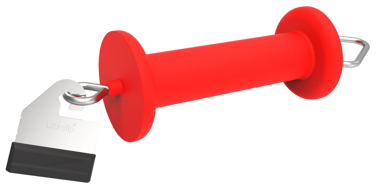 Kerbl Torgriffverbinder Litzclip 40mm, Edelstahl, 4 Stück 1 Blister 442007/046