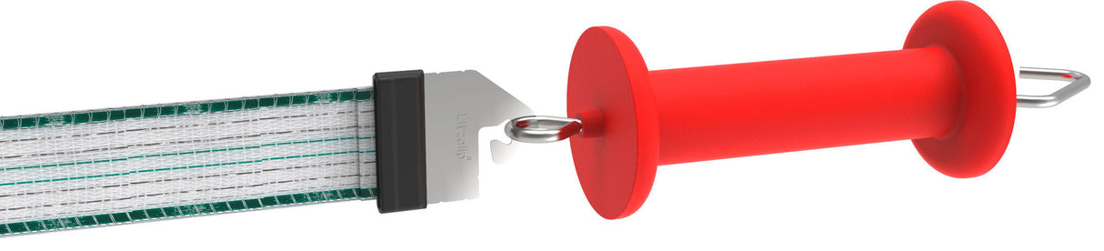 Kerbl Torgriffverbinder Litzclip 40mm, Edelstahl, 4 Stück 1 Blister 442007/046