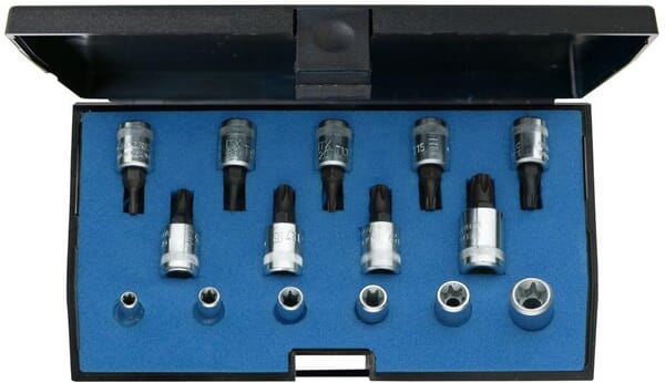 KRAMP Steckschlüsselsatz 1/4"/15-tlg. DPITX20TX015