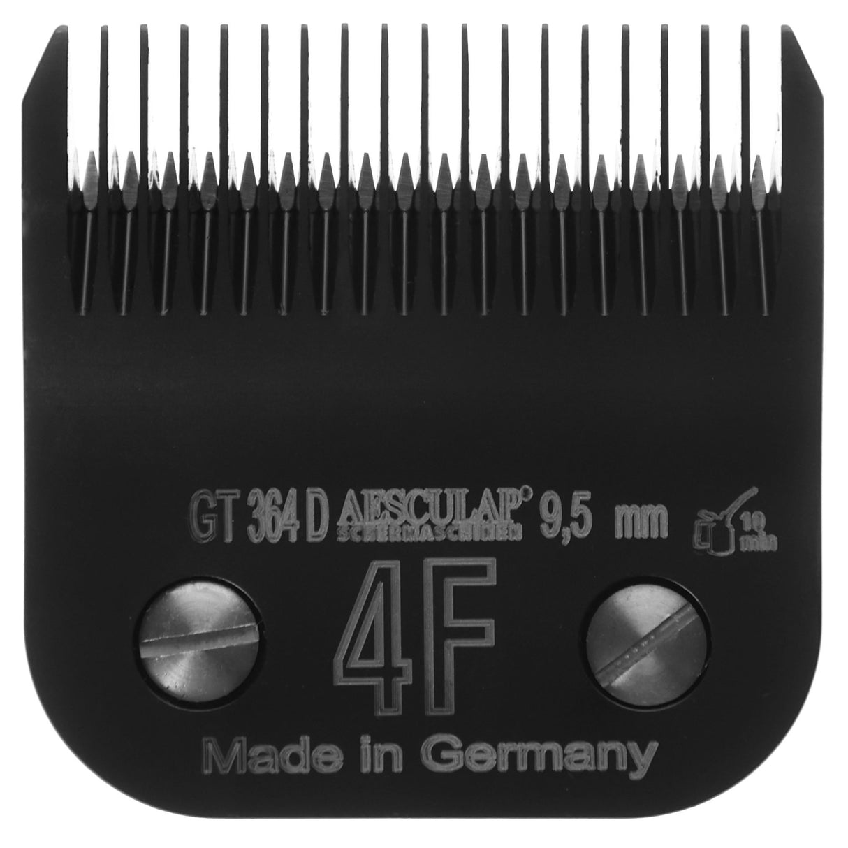 Aesculap Scherkopf SnapOn 9,5mm, Nr. 4F mit DCL Beschichtung - GT364D