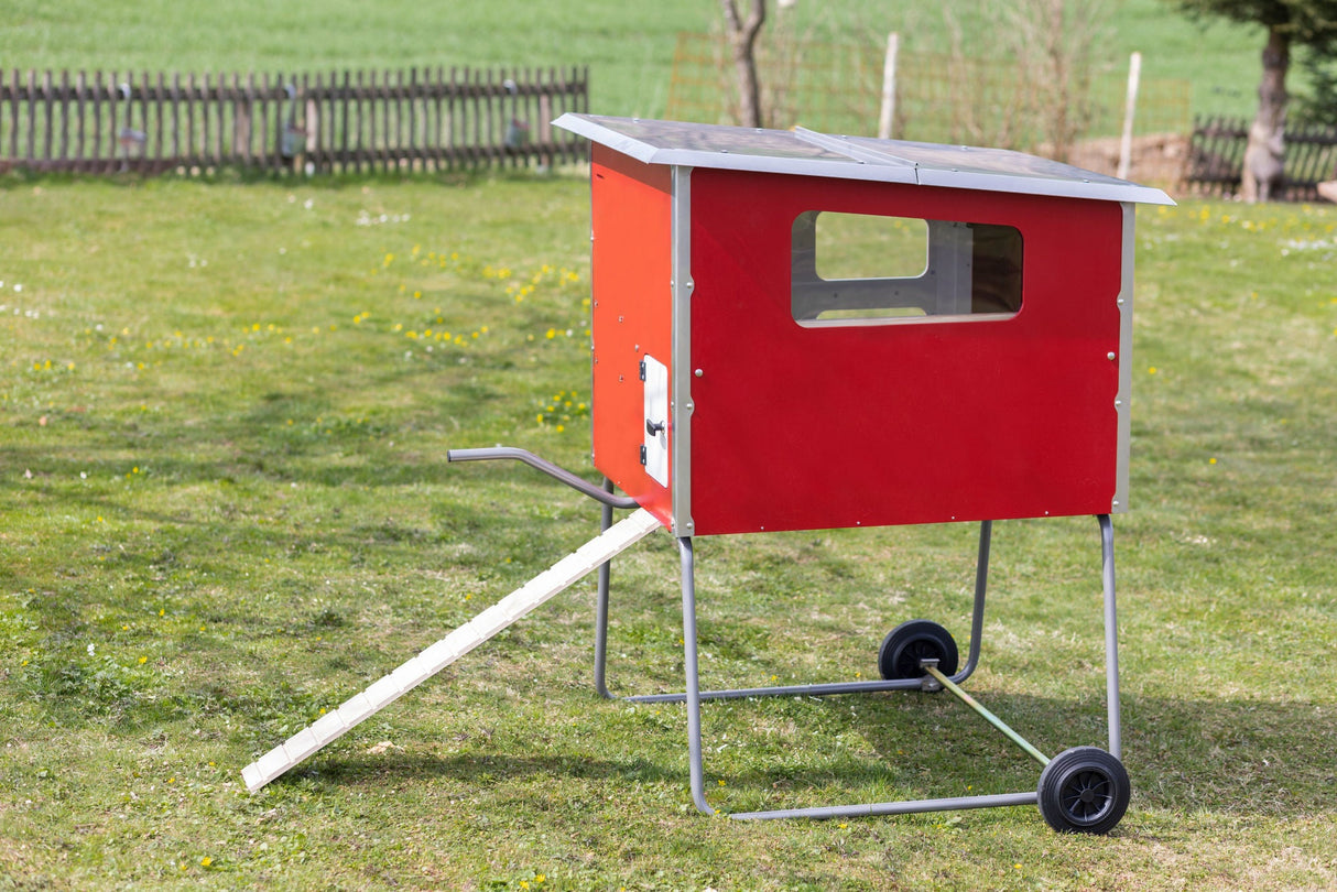 Kerbl Mobile Coop Hühnerhaus aus Holz für SmartCoop 113x92x138cm, 3 Kartons - 81738