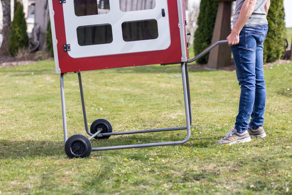 Kerbl Mobile Coop Hühnerhaus aus Holz für SmartCoop 113x92x138cm, 3 Kartons - 81738