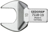 KRAMP Rechteckige offene Endstücke SE 14x18, 19 mm 711819GED