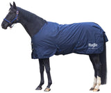 Kerbl Winterdecke RugBe IceProtect 200 g, für Pferde im Winter, dark navy, 155 cm - 3226369