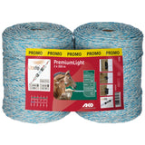 AKO Litze Doppelpack, weiß/blau 2x300m, 4 x 0,2 SSW,2 x 0,25CU - 441870