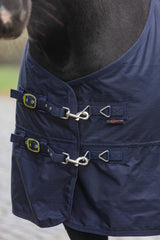 Kerbl Winterdecke RugBe IceProtect 200 g, für Pferde im Winter, dark navy, 155 cm - 3226369