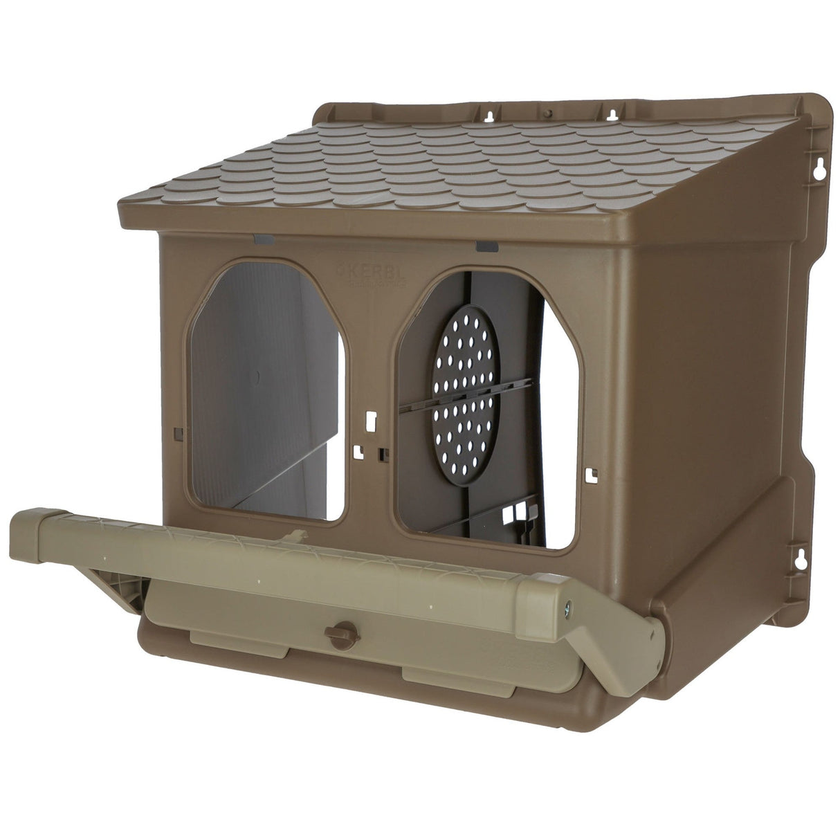 Kerbl Doppellegenest aus recyceltem Kunststoff, unverpackt - 73146 - 18 Stück