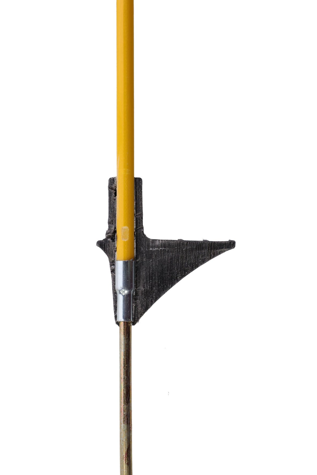 Kerbl Oval-Fiberglaspfahl gelb mit Metallspitze, 152 cm 10 Packung 444292