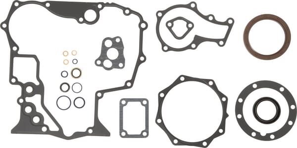 Engine gasket set below