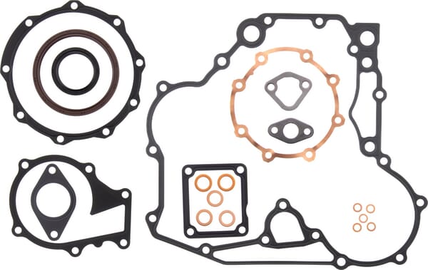Engine gasket set below