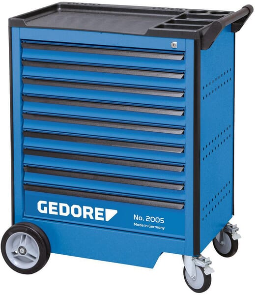 KRAMP Werkzeugwagen, 9 Schubladen GW20050810