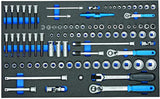 KRAMP Steckschlüssel-Satz 1/4"-3/8" 2005CT4U20GED
