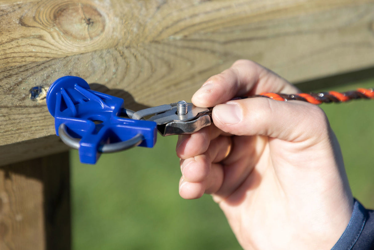 Kerbl Premium Torisolator X³, blau Edelstahl, 6 St. im Blister 1 Blister 446550/061