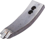 KRAMP Grubberspitze 270x81mm, gehärtet, gekrümmt, 2 Löcher, passend für Väderstad 205006N
