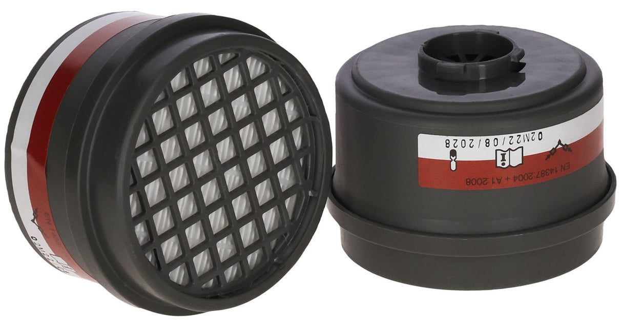 Kerbl Ersatzfilterset A1P2 COMPACT für Maske VULCANO, Blister - 345153