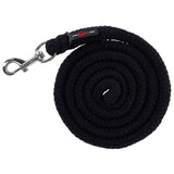 Kerbl Führstrick Doria, black mit Karabinerhaken - 3228211