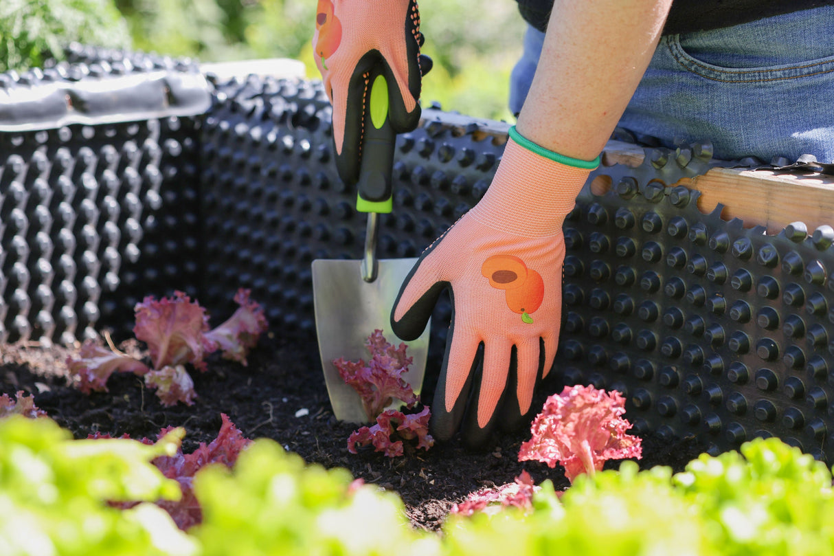 Kerbl Gartenhandschuh Blossom, Gr. 8 apricot, genoppt - 298058