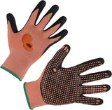 Kerbl Gartenhandschuh Blossom, Gr. 6 apricot, genoppt - 298056