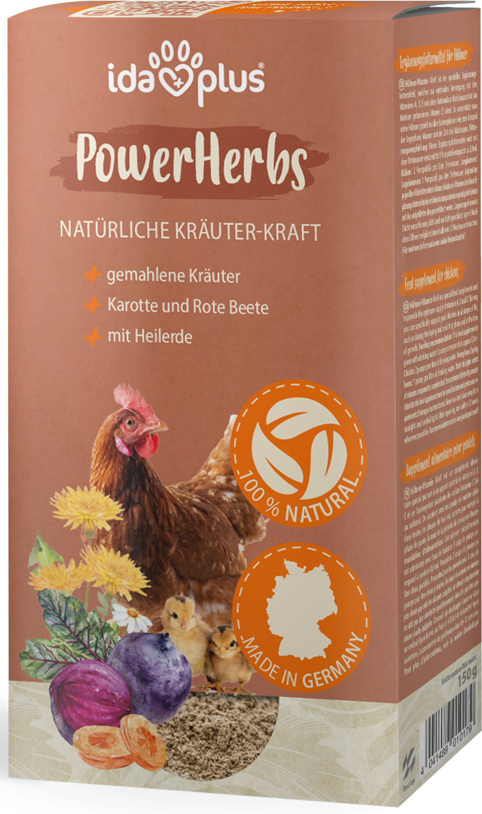 Ida Plus PowerHerbs 150g Ergänzungsfuttermittel für Geflügel - 73186