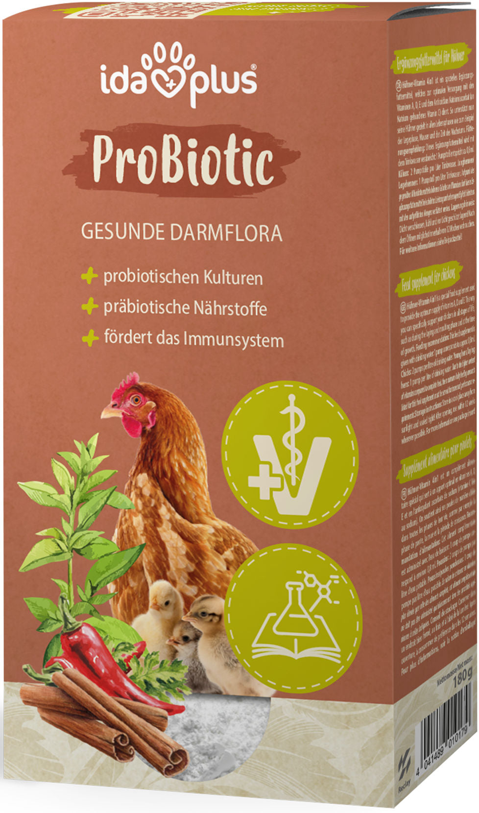 Ida Plus ProBiotic 180g Ergänzungsfuttermittel für Geflügel - 73184