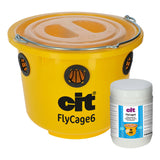 Cit Fliegenfalle FlyCage6, Deckel, 6 Einsätze, Lockstoff - 299135