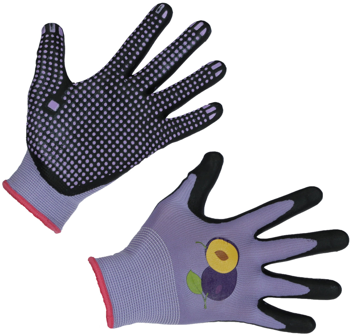 Kerbl Gartenhandschuh Blossom, Gr. 6 lila genoppt, Gr. 6/XS - 298036