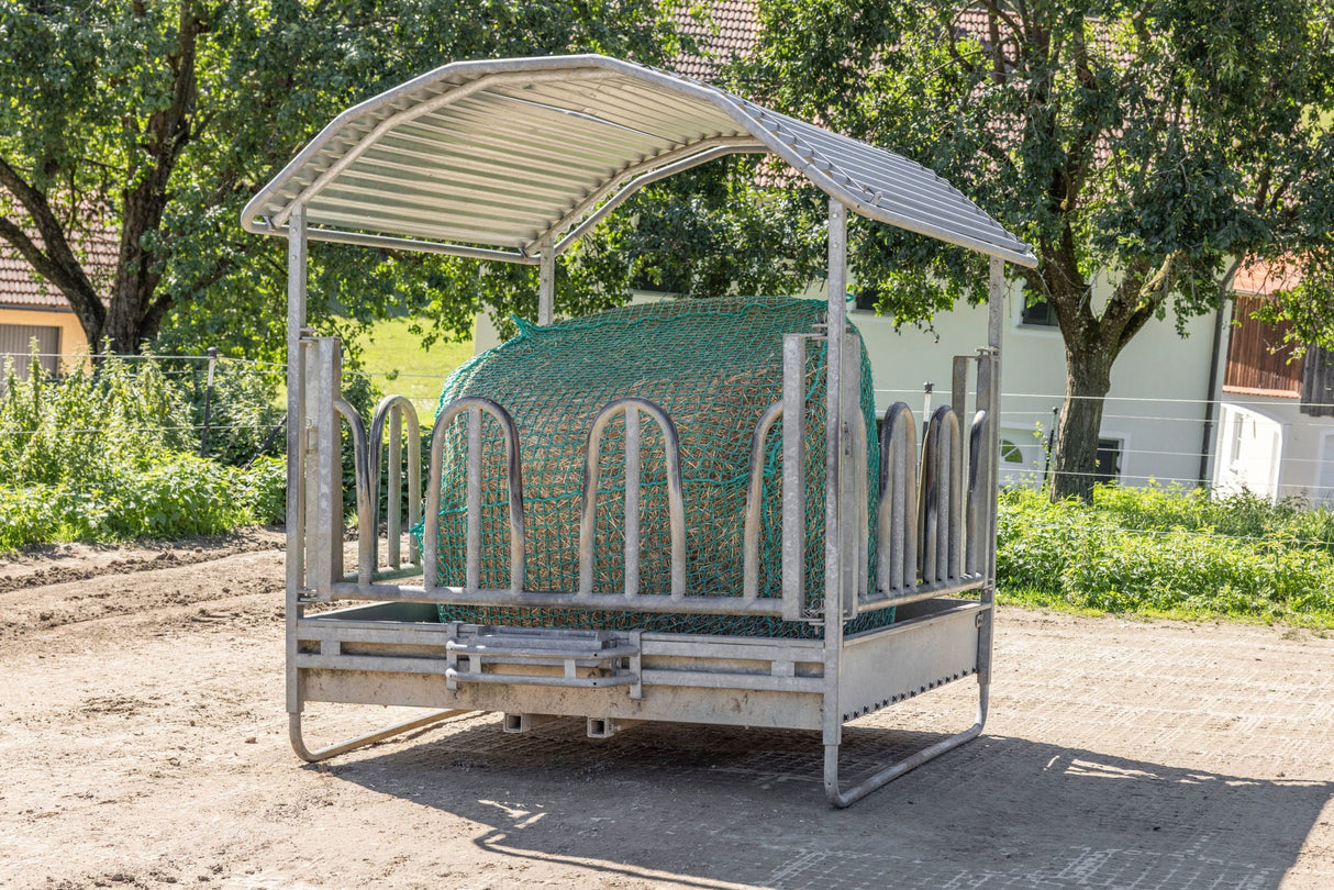 Kerbl Heunetz für Rundballen z. aufhängen, 125x160cm, 4,5cm 1 Stück 321605