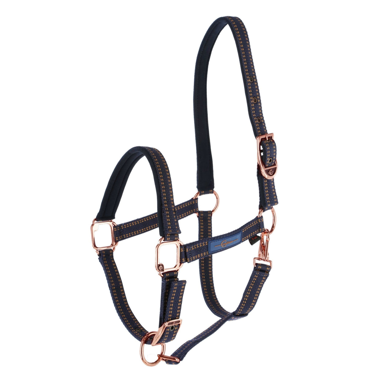 Kerbl Pferdehalfter Royal blau/karamell, Foal - 3228177