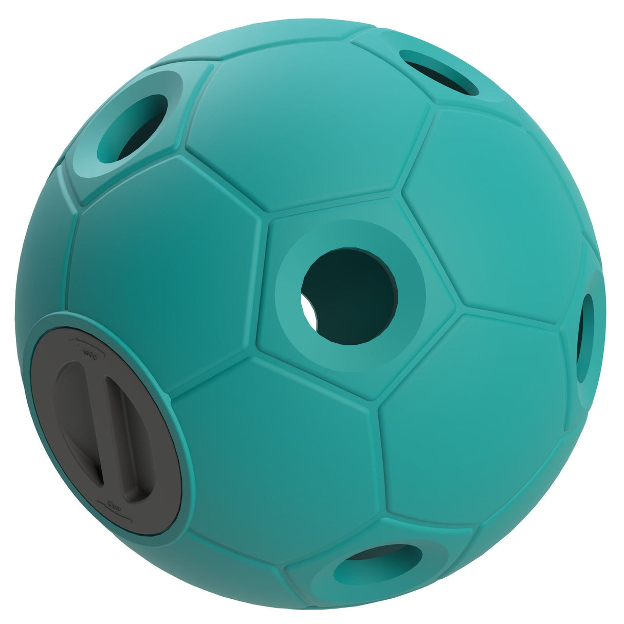 Kerbl Futterspielball Soccer aquamarin - 3210445